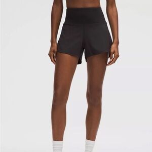Women's Black Athletic Shorts